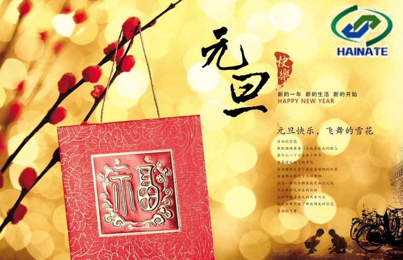 濟南海納特科技有限公司祝您元旦快樂!